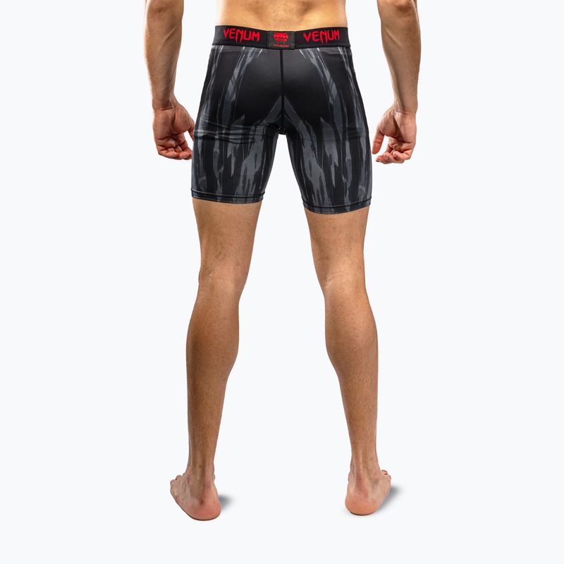 Vyriški treniruočių šortai Venum Demon Vale Tudo black/grey 3