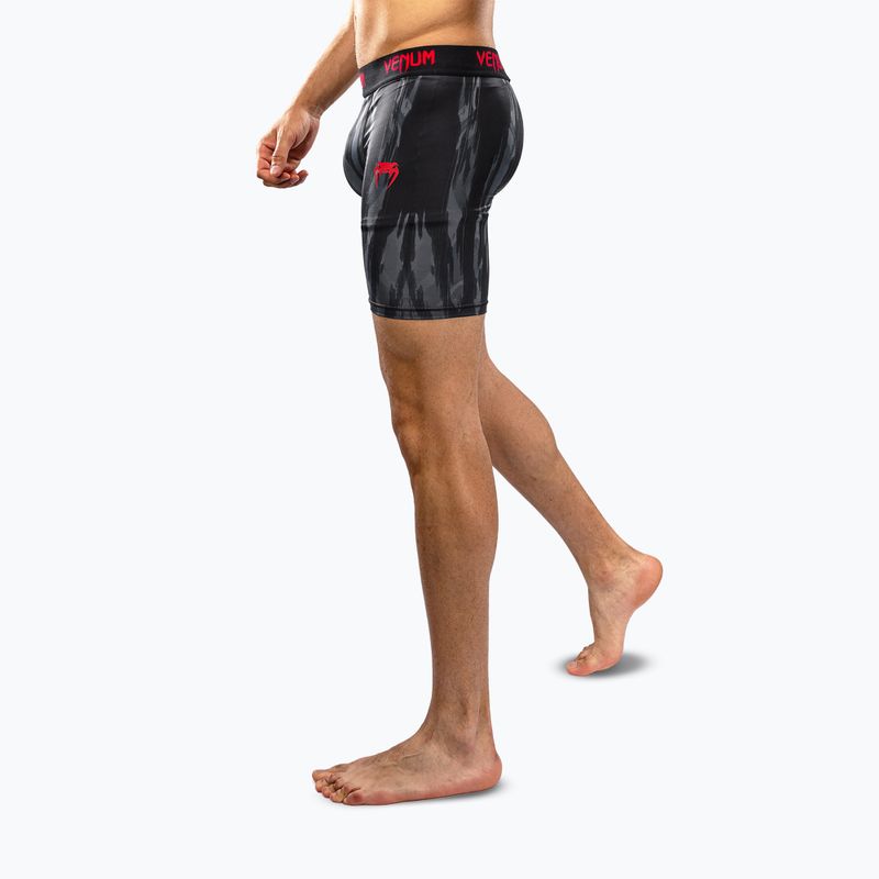 Vyriški treniruočių šortai Venum Demon Vale Tudo black/grey 4