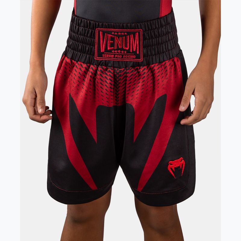 Treniruočių šortai vaikams Venum Attack black/red 4