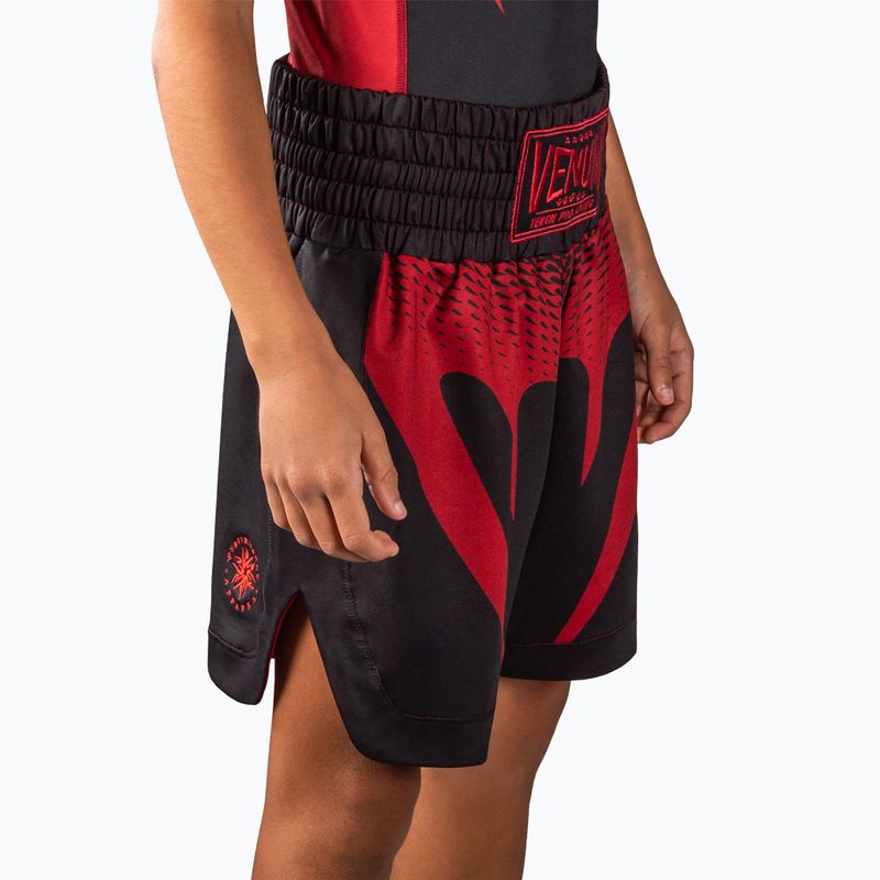 Treniruočių šortai vaikams Venum Attack black/red 5