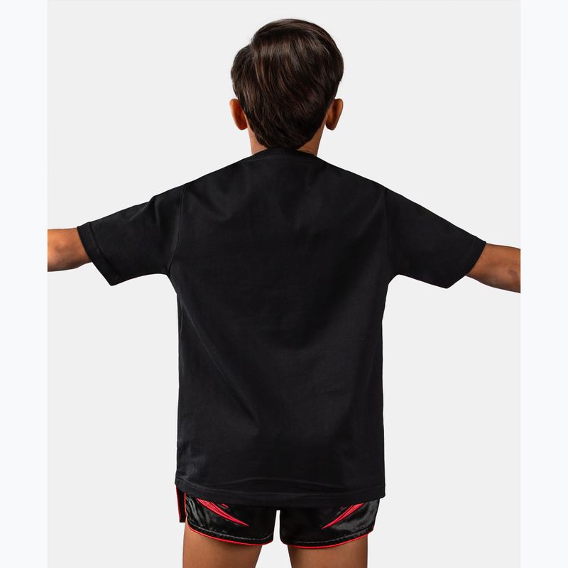 Vaikiški marškinėliai Venum Attack Cotton black/red 2