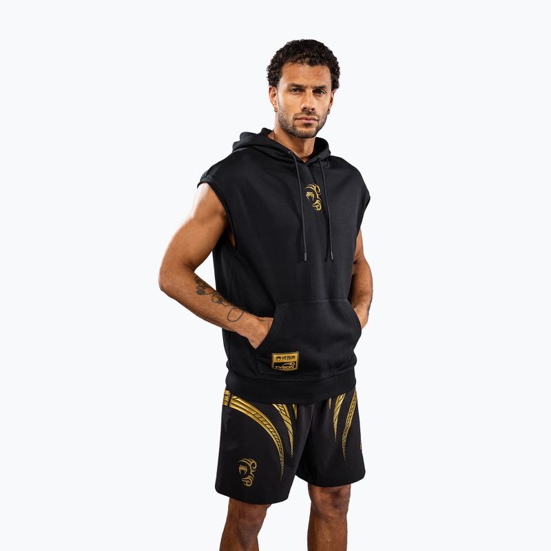 Vyriškas džemperis Venum x Mike Tyson Tiger Sleeveless Hoodie black/gold 2