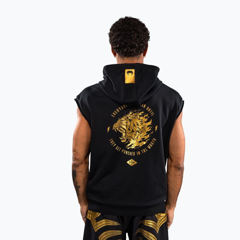 Vyriškas džemperis Venum x Mike Tyson Tiger Sleeveless Hoodie black/gold 3