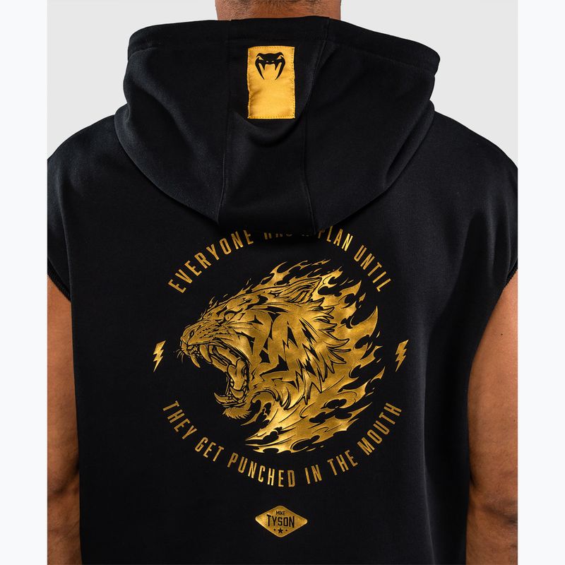 Vyriškas džemperis Venum x Mike Tyson Tiger Sleeveless Hoodie black/gold 7