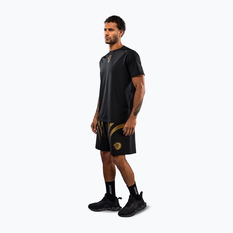 Vyriški marškinėliai Venum x Mike Tyson Tiger Dry Tech black/gold 2