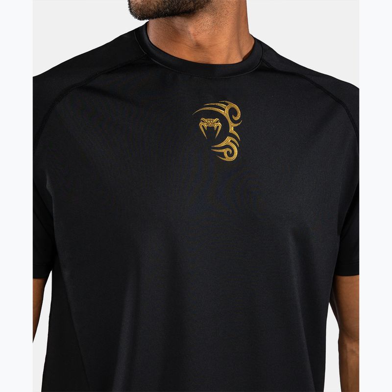 Vyriški marškinėliai Venum x Mike Tyson Tiger Dry Tech black/gold 5
