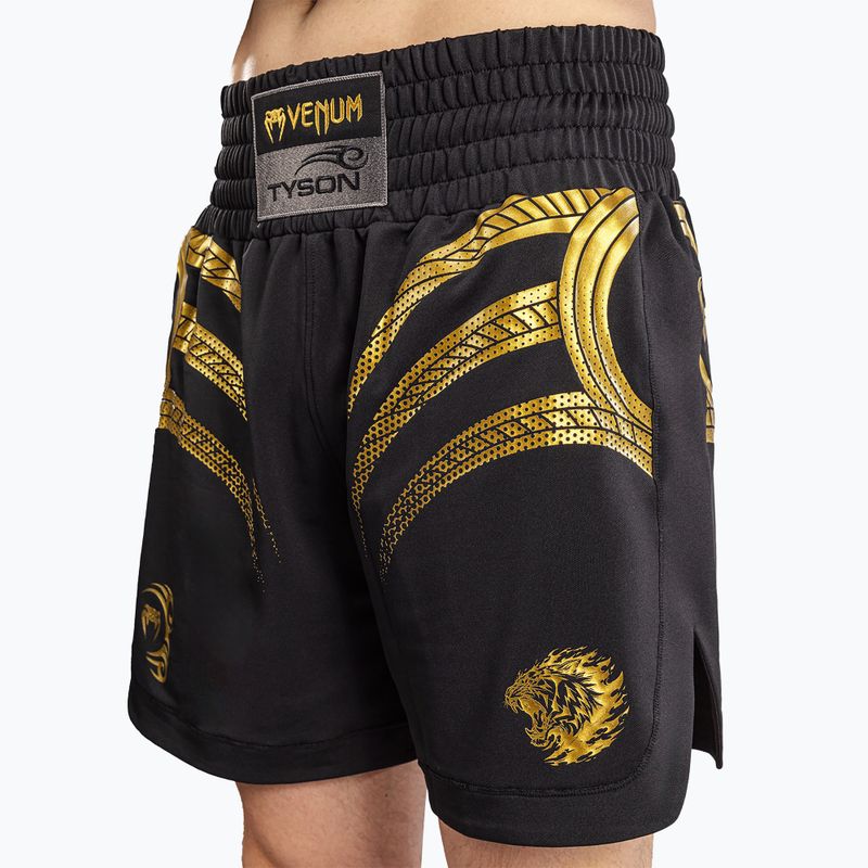 Vyriški treniruočių šortai Venum x Mike Tyson Tiger black/gold 5