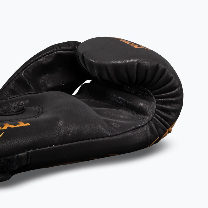 Bokso pirštinės Venum Mike Tyson Replica Boxing black/gold 4