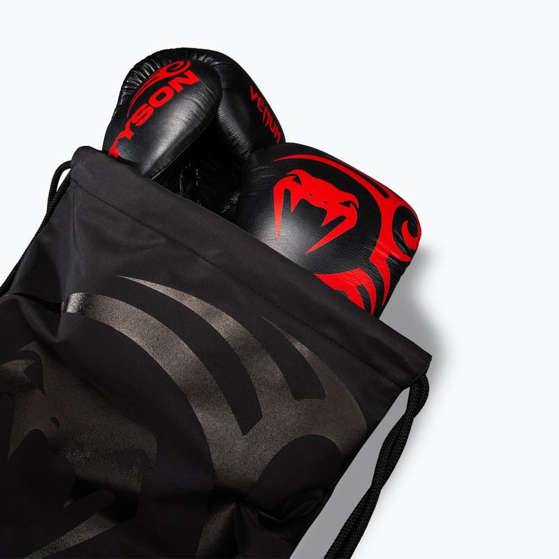 Bokso pirštinės Venum Giant 2.0 Mike Tyson Pro Boxing black/red 6