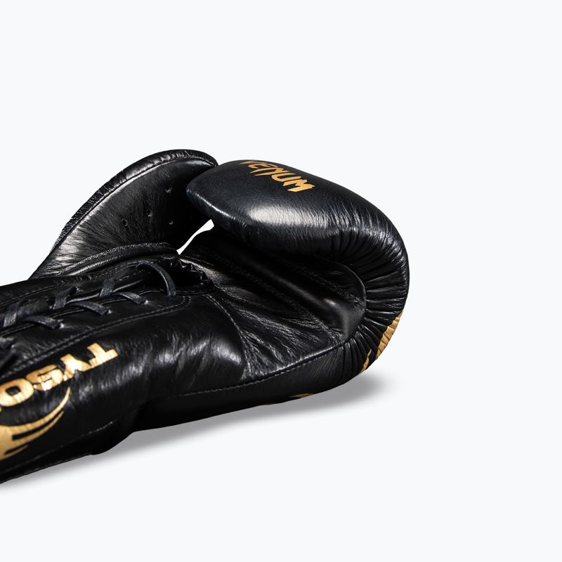 Bokso pirštinės Venum Giant 2.0 Mike Tyson Pro Boxing black/gold 3
