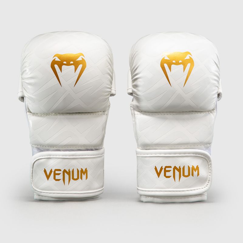 Sparingo pirštinės Venum Contender 1.5 XT 3D Sparring white/gold 2
