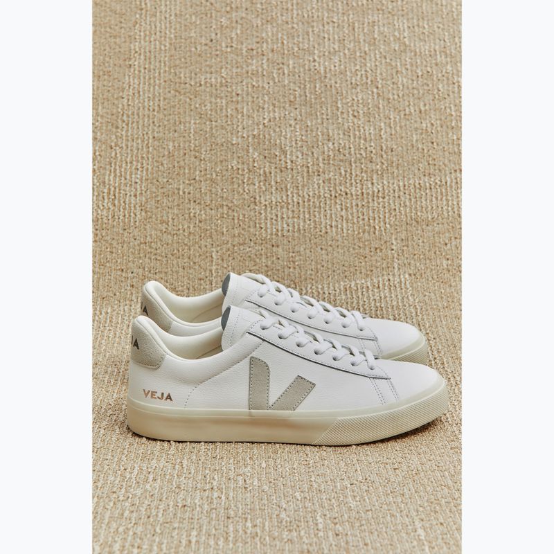Vyriški batai VEJA Campo Leather extra white/natural suede 8