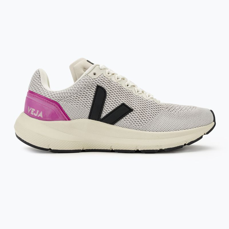 Moteriški bėgimo batai VEJA Marlin V-Knit chalk/black/ultraviolet 2