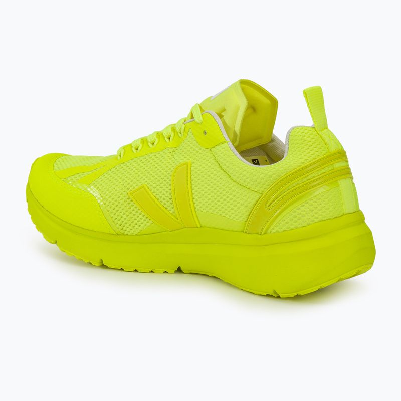 Vyriški bėgimo bateliai VEJA Condor 2 Alveomesh fulljaune fluo 3