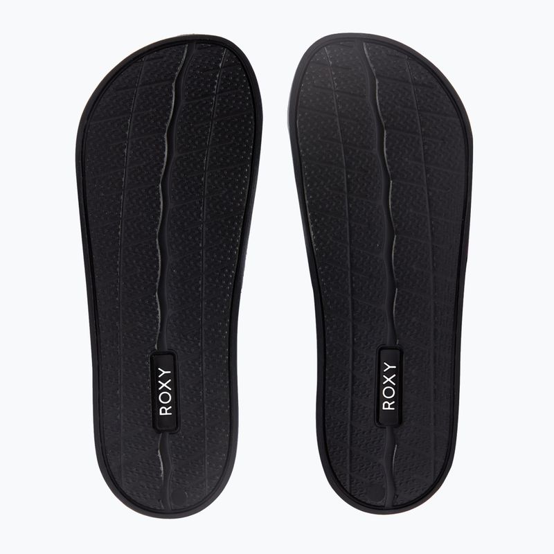 Moteriškos šlepetės ROXY Slippy II black multi 5