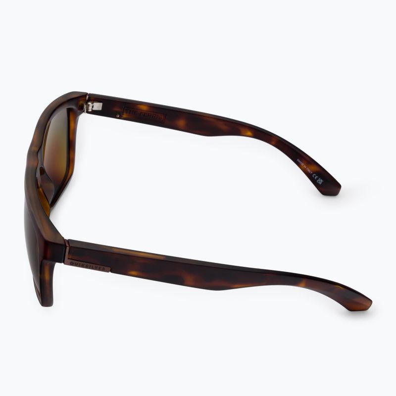 Quiksilver The Ferris poliarizuoti matiniai vėžlio spalvos/rudos spalvos hd poliarizuoti akiniai nuo saulės EQYEY03022-XMCP 4