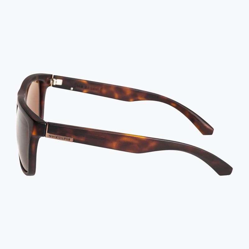 Quiksilver The Ferris poliarizuoti matiniai vėžlio spalvos/rudos spalvos hd poliarizuoti akiniai nuo saulės EQYEY03022-XMCP 7