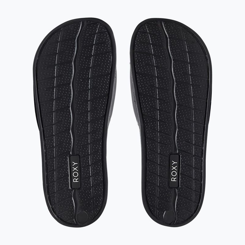 Moteriškos šlepetės ROXY Slippy II green black fg 11