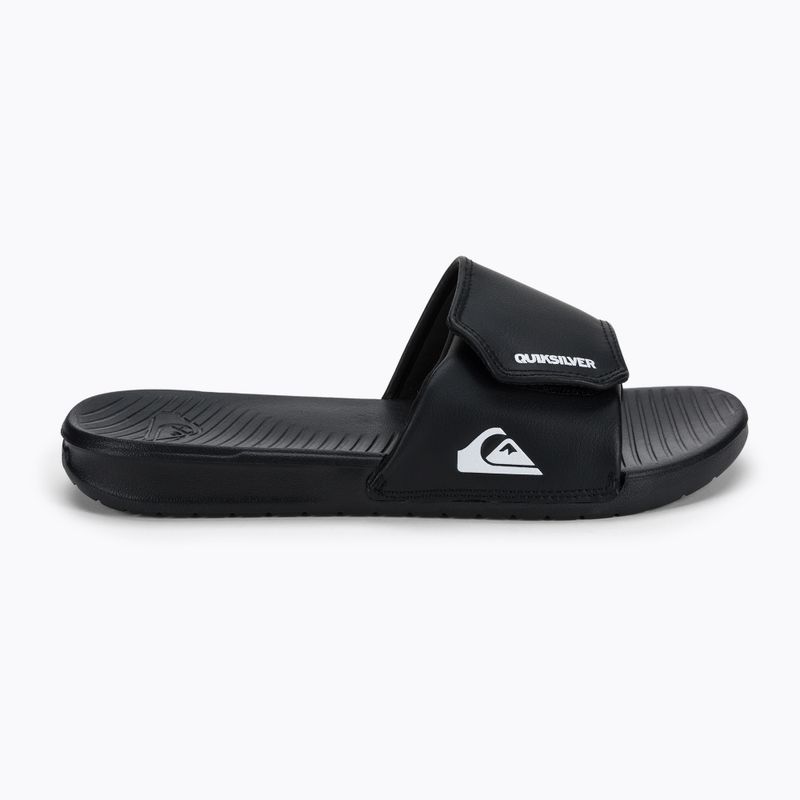 Quiksilver Bright Coast Adjust black/white/black vyriškos šlepetės 2