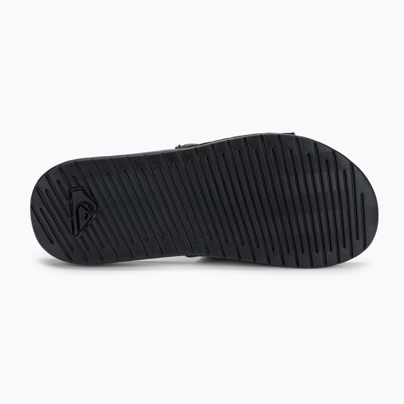 Quiksilver Bright Coast Adjust black/white/black vyriškos šlepetės 4