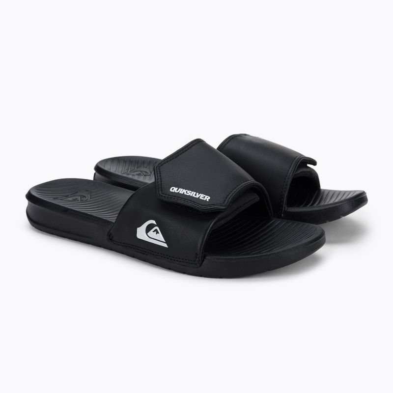 Quiksilver Bright Coast Adjust black/white/black vyriškos šlepetės 5