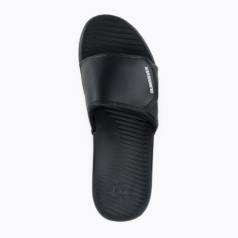 Quiksilver Bright Coast Adjust black/white/black vyriškos šlepetės 6
