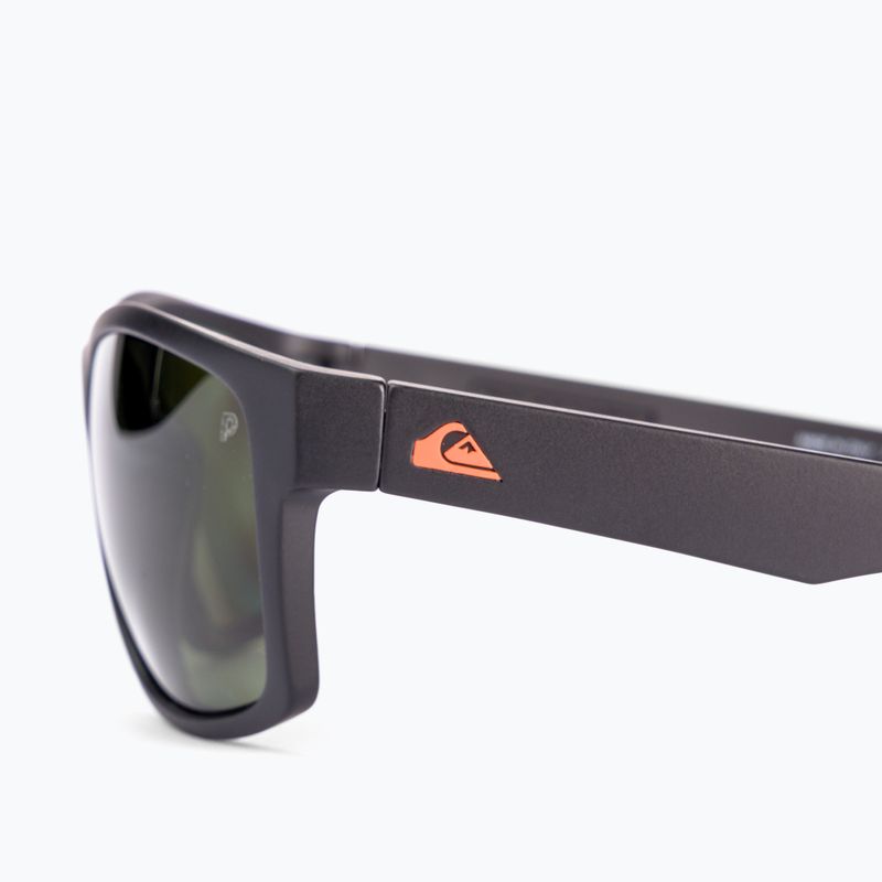Quiksilver Trailway poliarizuoti plūduriuojantys matinės juodos/žalios spalvos poliarizuoti akiniai nuo saulės EQYEY03133-XKGG 3