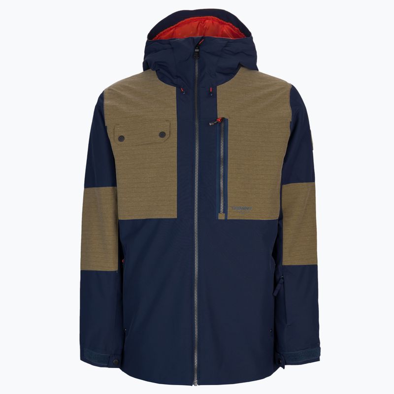 Quiksilver Tamarack vyriška snieglenčių striukė tamsiai mėlyna EQYTJ03269