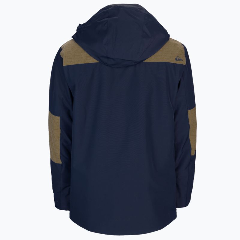 Quiksilver Tamarack vyriška snieglenčių striukė tamsiai mėlyna EQYTJ03269 2