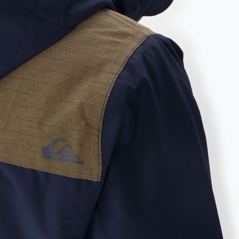 Quiksilver Tamarack vyriška snieglenčių striukė tamsiai mėlyna EQYTJ03269 3