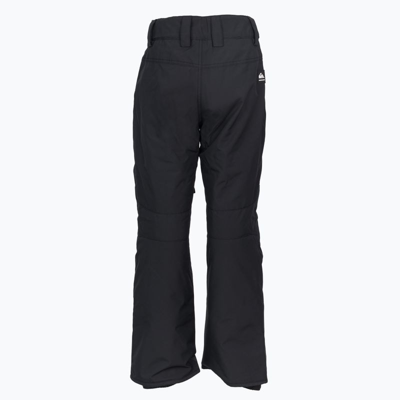 Quiksilver Estate vaikiškos snieglenčių kelnės juodos spalvos EQBTP03033 2