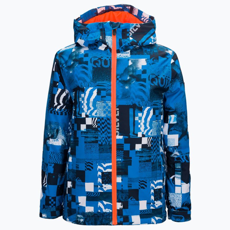Quiksilver Morton vaikiška snieglenčių striukė mėlyna EQBTJ03127