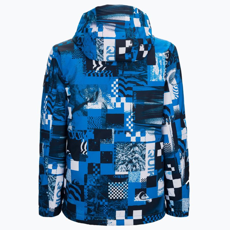 Quiksilver Morton vaikiška snieglenčių striukė mėlyna EQBTJ03127 2