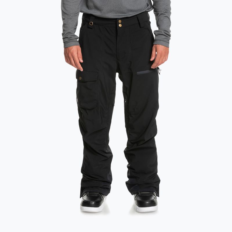 Quiksilver Utility vyriškos snieglenčių kelnės juodos spalvos EQYTP03140