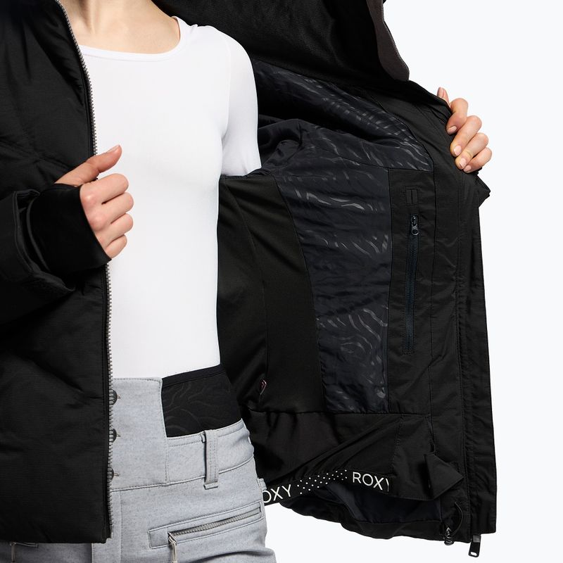 Moteriška snieglenčių striukė ROXY Snowstorm true black 12