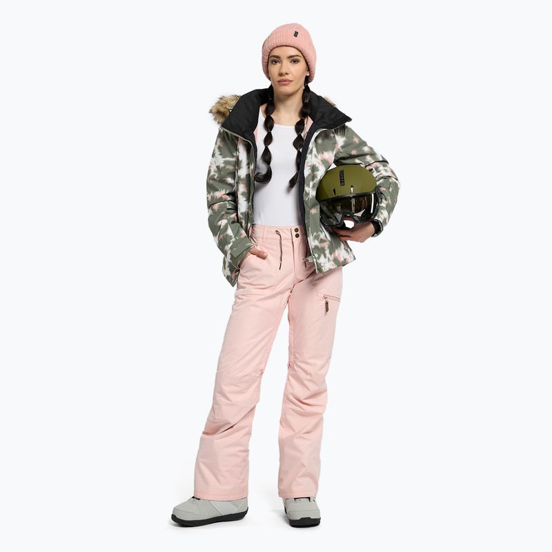 Moteriškos snieglenčių kelnės ROXY Nadia silver pink 2