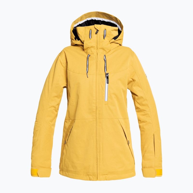 Moteriška snieglenčių striukė ROXY Presence Parka golden 9