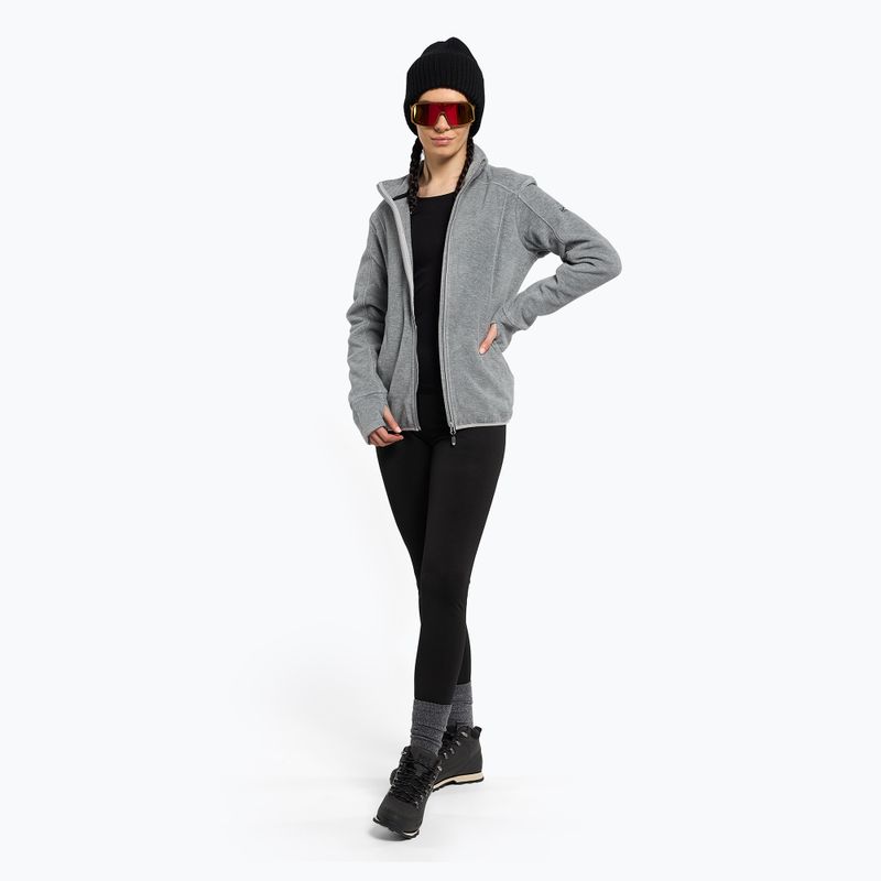 Moteriški snieglenčių marškinėliai ROXY Harmony heather grey 4