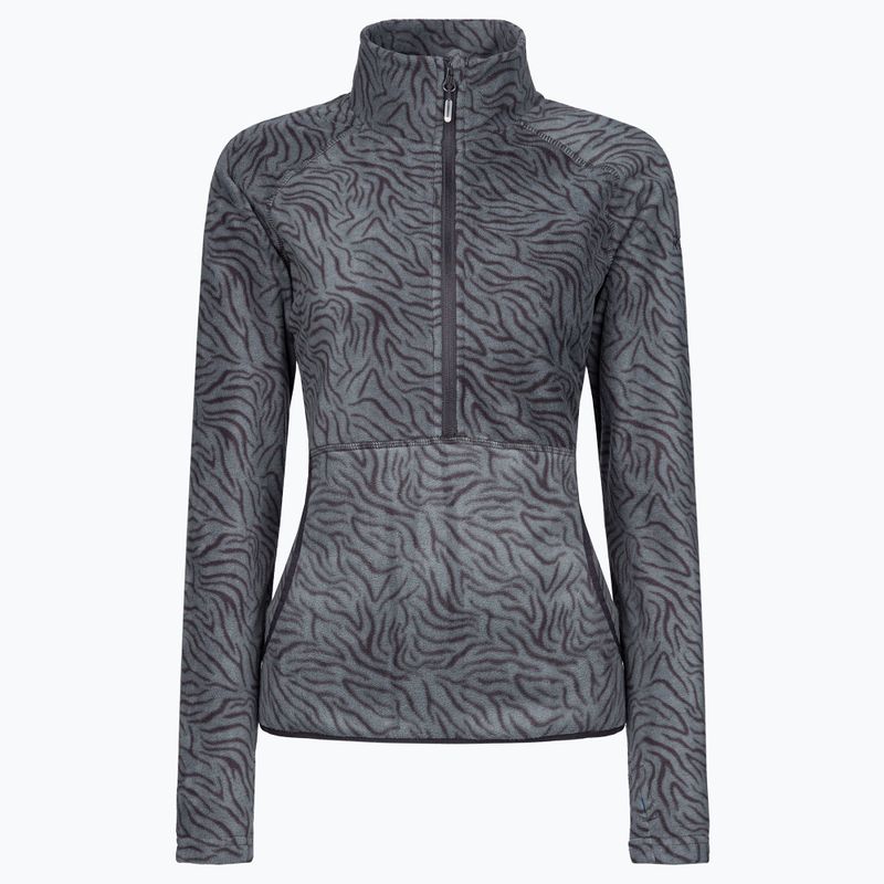 Moteriški snieglenčių marškinėliai ROXY Cascade true black zebra print 8