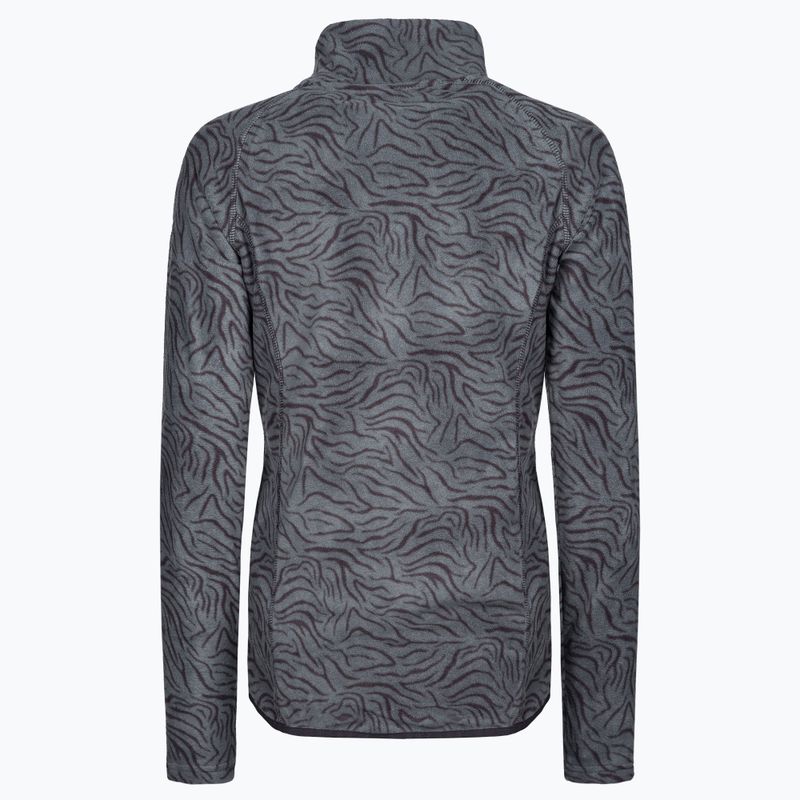 Moteriški snieglenčių marškinėliai ROXY Cascade true black zebra print 9
