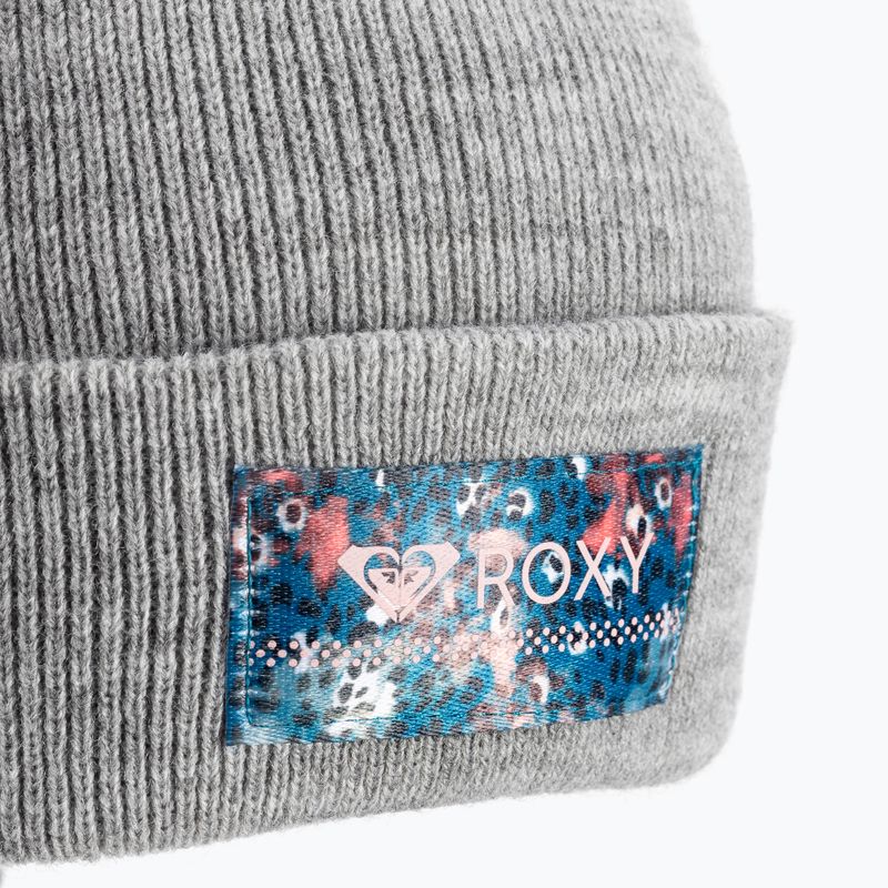 ROXY Pipa Girl heather grey vaikiška žieminė kepurė 3