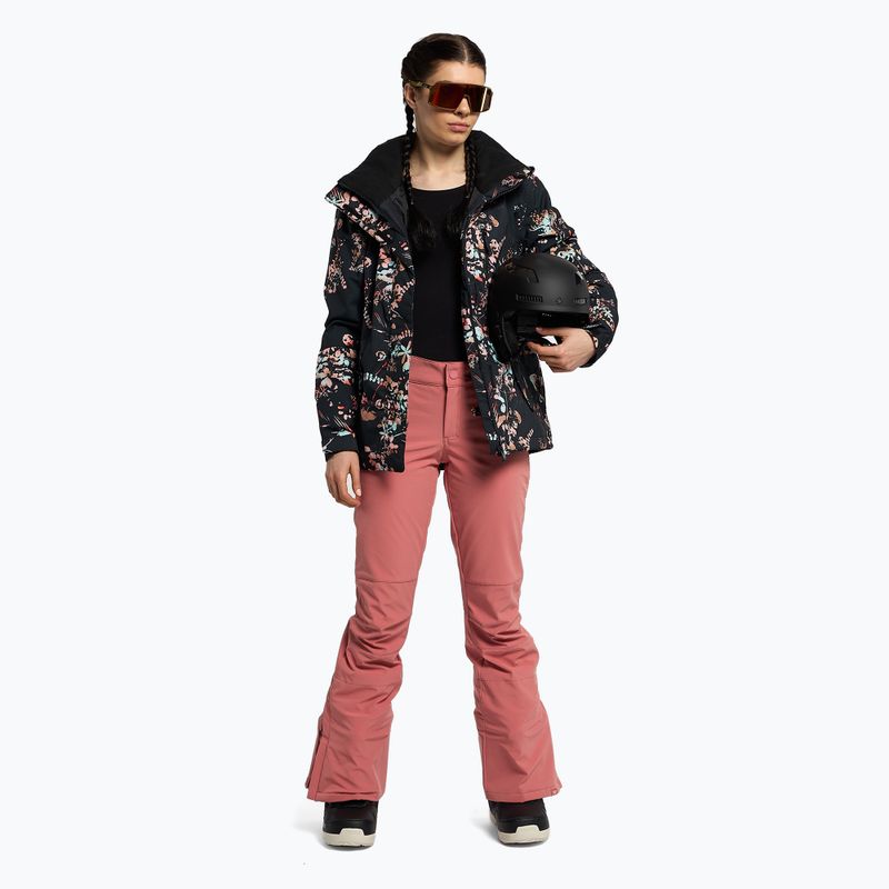 Moteriškos snieglenčių kelnės ROXY Creek dusty rose 2