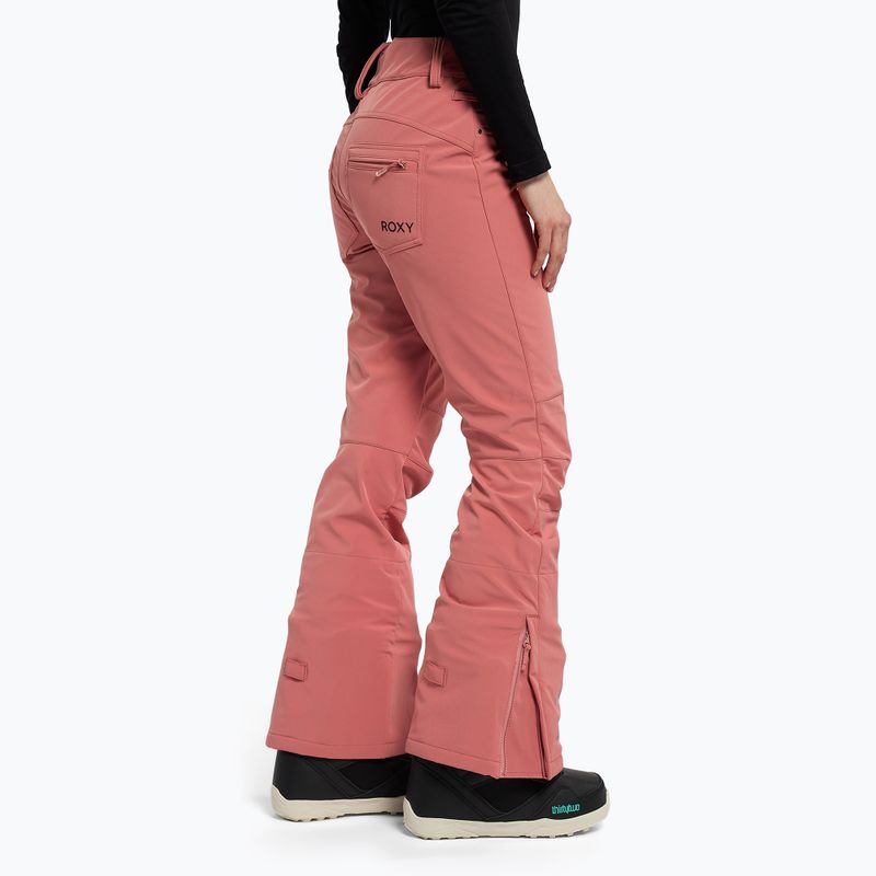 Moteriškos snieglenčių kelnės ROXY Creek dusty rose 3
