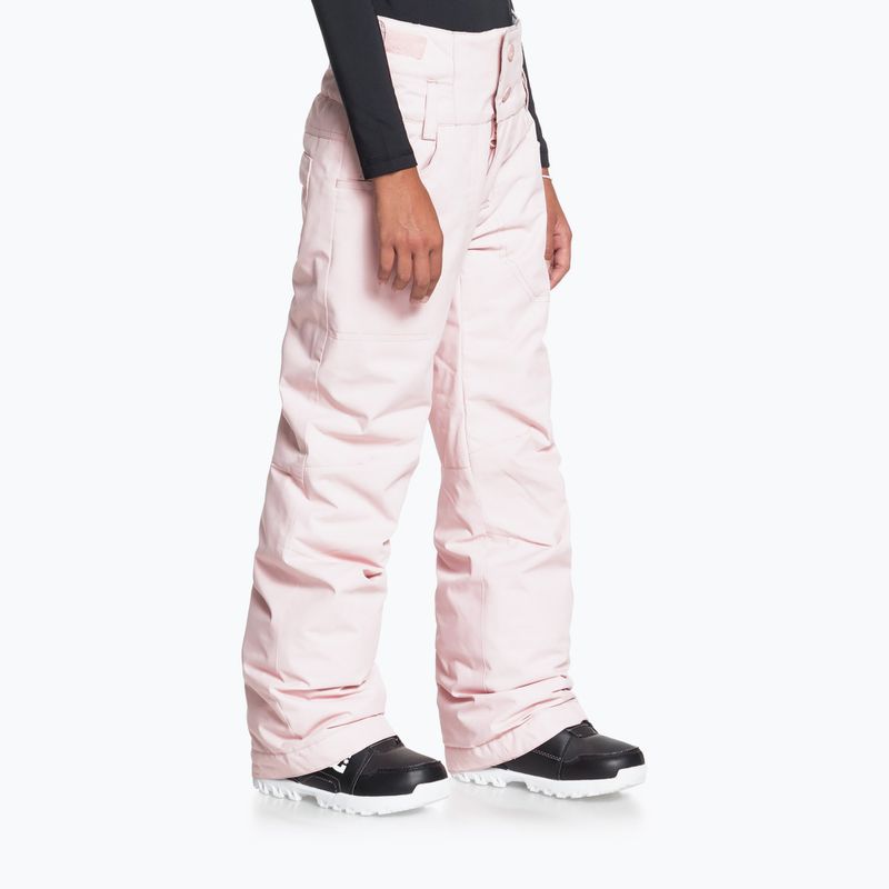 Vaikiškos snieglenčių kelnės ROXY Diversion powder pink 6