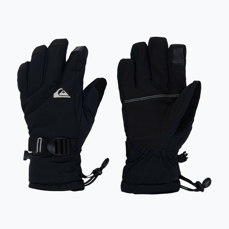 Quiksilver Mission J vaikiškos snieglenčių pirštinės juodos EQBHN03030