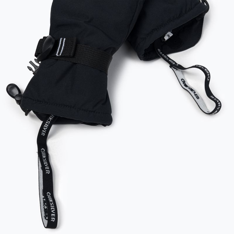 Quiksilver Mission J vaikiškos snieglenčių pirštinės juodos EQBHN03030 7