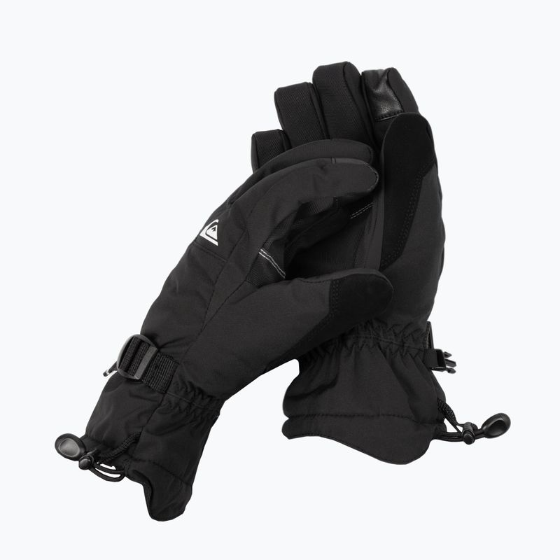Quiksilver Mission vyriškos snieglenčių pirštinės juodos spalvos EQYHN03141