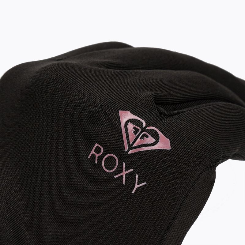 Moteriškos snieglenčių pirštinės ROXY Hydrosmart Liner 2021 true black 4