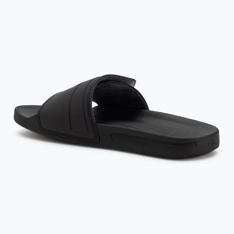 Vyriškos šlepetės Quiksilver Rivi Slide Adjust black/grey/black 3