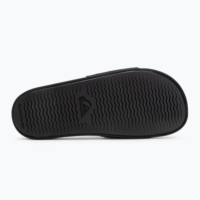 Vyriškos šlepetės Quiksilver Rivi Slide Adjust black/grey/black 4